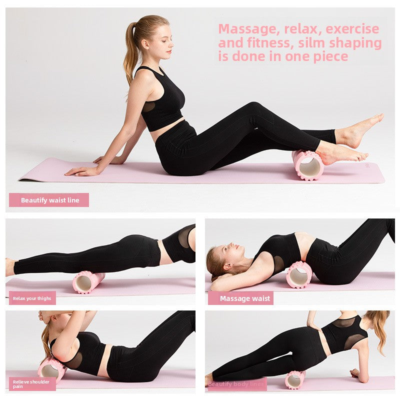 EVA Hollow Yoga Roller Muscle Recovery Foam Cylinder